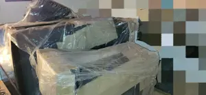 Couch Funktionsecke "Freak" Schwarz 267 x 178 cm - NEU & OVP Bild 4