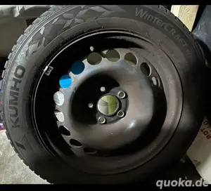 4x Reifen Kumho Wintercraft mit Stahlfelgen