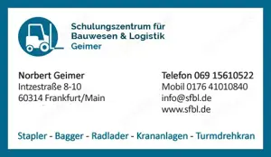 Teleskoplader, Teleskopstapler Kurse Bild 5
