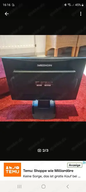Guter Medion Monitor