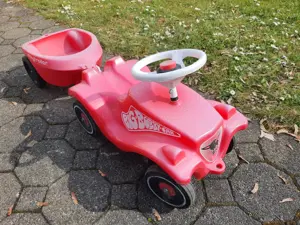 Gebrauchtes Bobby Car mit Anhänger Bild 2