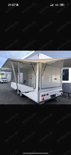Nagelneuer Verkaufsanhänger 