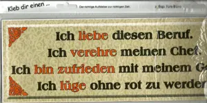 Kleines Oster-Geschenk! versch.Aufkleber Pappschilder!-Humor+Scherz+Arbeit+Heimwerker+Frauen