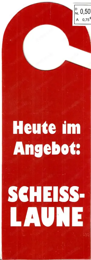 Kleiner Gag ! versch. Türklinken-Schilder+Lichtschalter-Sticker!Haus+Wohnung+Zimmer