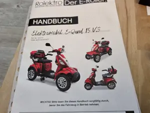 Seniore  E-Mobil Rolektor E-Quad 15V.3