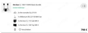 The Box CL 108 115 MKII Musikanlage PA Bild 3