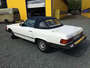 Oldtimer Mercedes 380 SL Cabrio H Zulassung