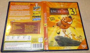 DVD Der König der Löwen 3 - Hakuna Matata - 2-Disc-DVD-Set (2004) wenig benutzt in Originalbox  Gebr