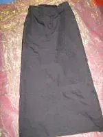 NEU Cargo * Long * langer * Maxi * Rock mit Taschen "HIRSCH." Gr. 34- 36  XS- S * schwarz * Gothic