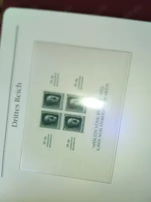 Briefmarken 1933 bis 1945 original und neu Bild 2