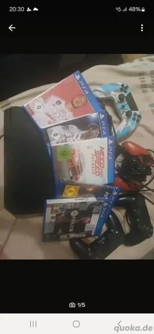 pS4 + Spiele Und Controller  Bild 2