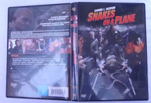 DVD+ Snakes On A Plane (2007) Samuel L Jackson wenig benutzt gut erhalten in Originalbox kaum gespi