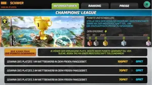 Fishing Clash * 73 Fischgründe offen * Level 194 * 6.005 Perlen frei verfügbar Bild 10