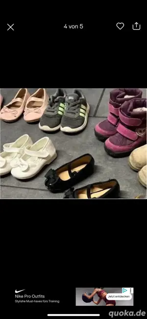 kinderschuhe 10 Paar 10 . gr 19-22 Bild 4