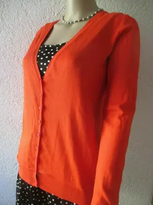 Feinstrick * Fein- Strickjacke * Cardigan * Jacke "UNITED COLORS OF BENETTON" Gr.36-38  S * mandarin
