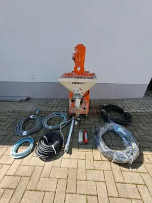 PFT Ritmo L putzmeister putzmaschine verputzmaschine 230v putzkne
