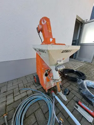 PFT Ritmo L putzmeister putzmaschine verputzmaschine 230v 