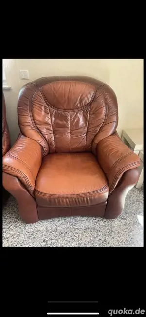 Sessel Echtleder