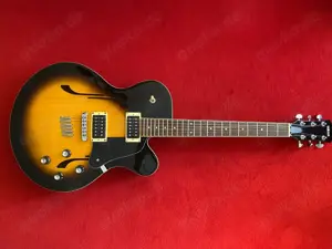Yamaha AE500 Jazz Guitar-Brown Sunburst! Top