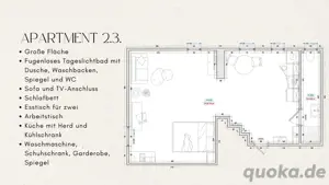 S-Bahn, Ditzingen, coole Single Wohnung oder für zwei