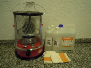 UVP 149,-  Petroleum Heizung   Ofen höhenverstellbar + Docht NEU Bild 2