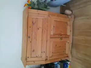 Schreibtischschrank Buche Bild 2