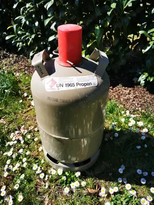 Leere 11 KG Proban Gasflasche Bild 3
