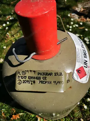 Leere 11 KG Proban Gasflasche