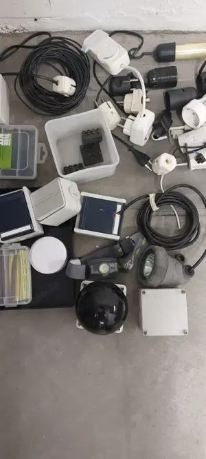 Großes Elektronik-Set für Heimwerker   alles im Paket