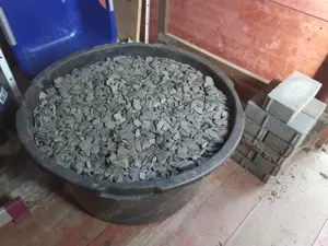 Palisade Beeteinfassung Kante, Hoehe 25 cm  Bild 2