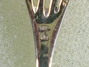 Collier - Kette 585 Gold mit 3 Brillanten 0,22 Carat Bild 5