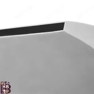 Poolelement   Schwalldusche aus Edelstahl 45x30x65cm Silbern Bild 4