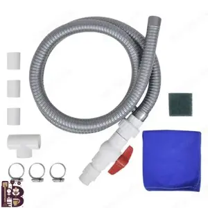 Poolelement   Schwalldusche aus Edelstahl 45x30x65cm Silbern Bild 7