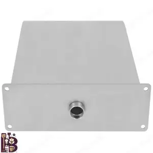 Poolelement   Schwalldusche aus Edelstahl 45x30x65cm Silbern Bild 5