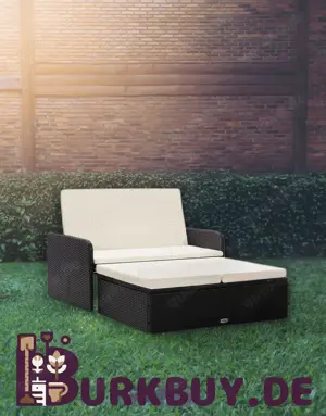Garten-Sofa-Set 2Teilig (Verschiedene Farben)