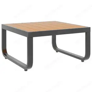 Garten-Lounge-Set aus Aluminium & WPC (4Teilig) Bild 6
