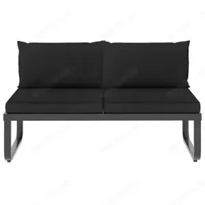 Garten-Lounge-Set aus Aluminium & WPC (4Teilig) Bild 5