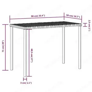 Garten-Sofa-Lounge 5 Teilig aus Poly Rattan (Verschiedene Farben) Bild 9