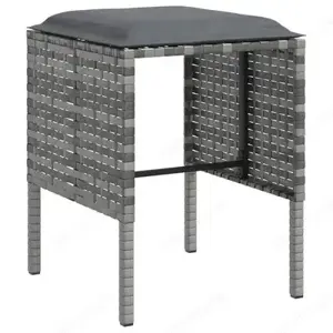 Garten-Sofa-Lounge 5 Teilig aus Poly Rattan (Verschiedene Farben) Bild 7