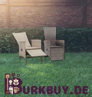 Zwei Garten Liegestühle (Verschiedene Farben)