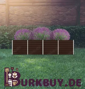 Garten-Hochbeet Braun 40cm Breit (Verschieden Größen)