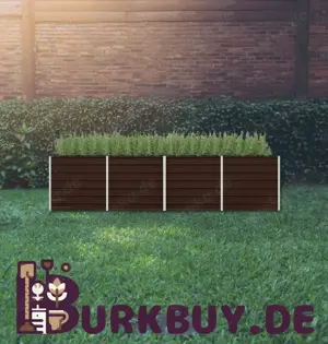 Garten-Hochbeet Braun 80cm Breit (Verschiedene Größen)