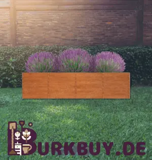Hochbeet aus Cortenstahl 40cm Breite (Verschiedene Größen)