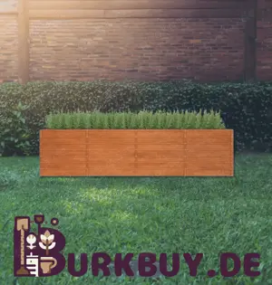 Hochbeet aus Cortenstahl 80cm Breit (Verschiedene Größen)