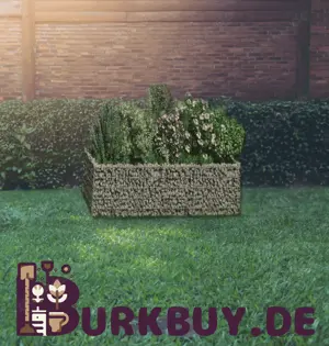 Gabionen-Hochbeet 90cm Breite (Verschiedene Größen)
