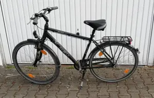 Herrenfahrrad schwarz 28 Zoll - NSU City- Tourenrad RT-8 (Trekkingrad)