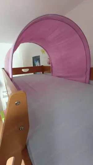 Paidi Hochbett für Kinder, mit Rausfallschutz