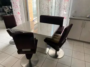 Esstisch mit 3 Stühlen und Bank von XXL Lutz