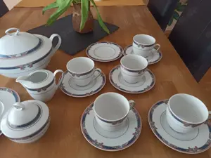 HW design Winterling Porzellan Kaffee Tafelservice Geschirr weiß