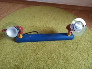 Deckenlampe Deckenfluter Kinder bunt Leuchte Deckenstrahler blau